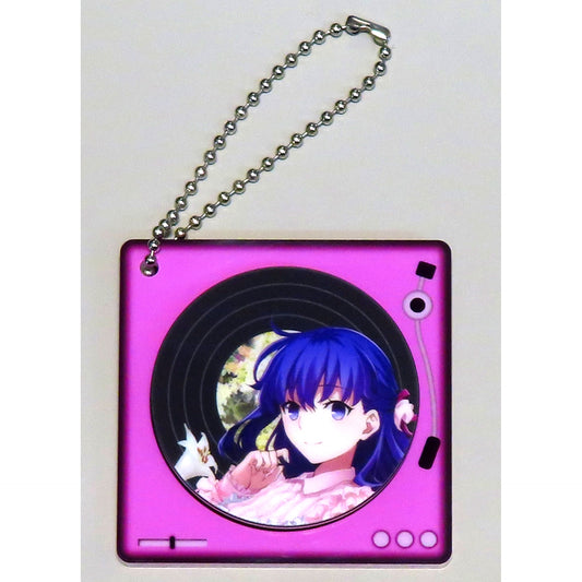 Sakura Matou Fate/stay night Record Player Type Acrylic Charm 20th Anniv Concert [USED]
