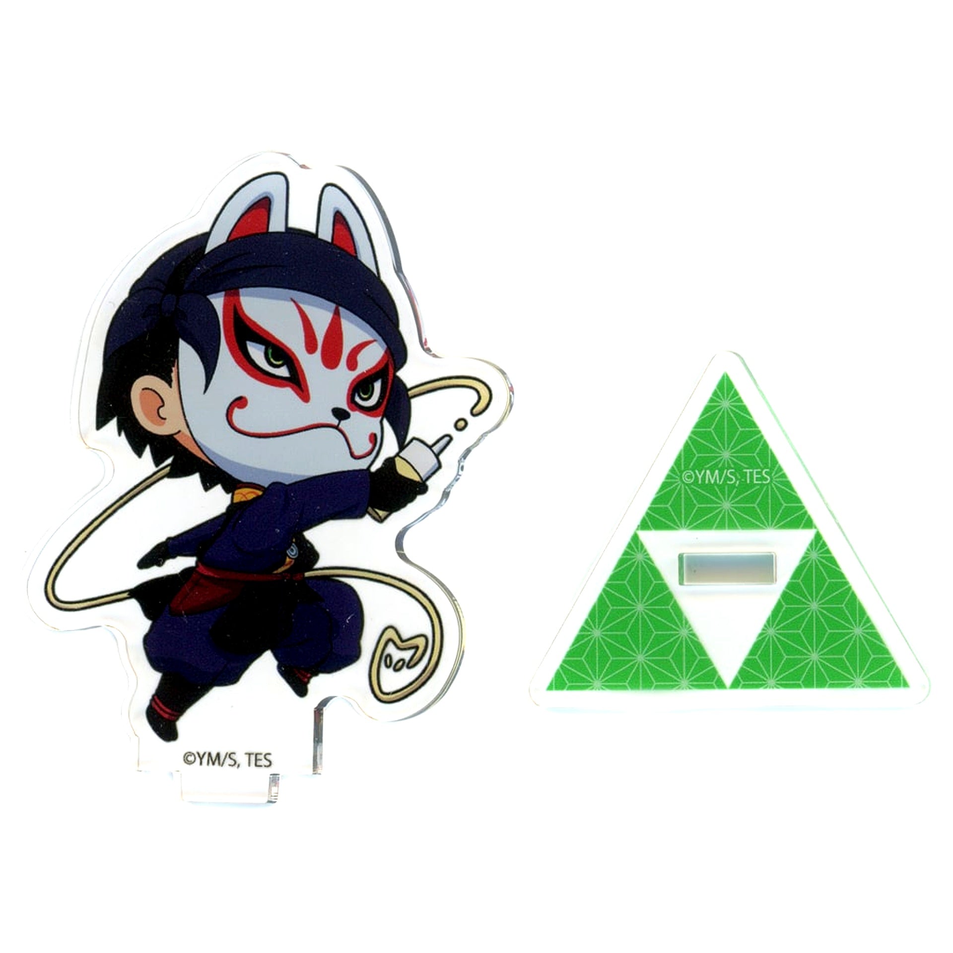 Genba Kazama The Elusive Samurai x Bakudanyaki Honpo Trading Acrylic Stand [USED]