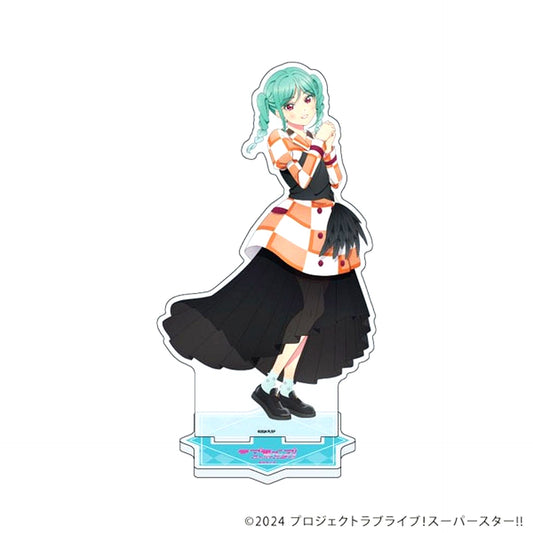 Tomari Onitsuka Illustration BIG Acrylic Stand Love Live! Superstar!! POP UP STORE in base yard tokyo [USED]