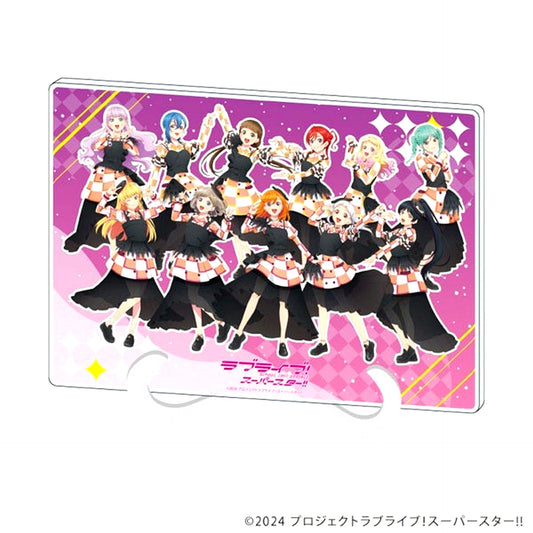 Liella! Illustration Acrylic Art Board Love Live! Superstar!! POP UP STORE in base yard tokyo [USED]