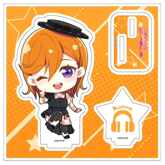 Kanon Shibuya Love Live! Superstar!! Acrylic Stand Plate Mini Character Illustration POP UP STORE in base yard tokyo [USED]