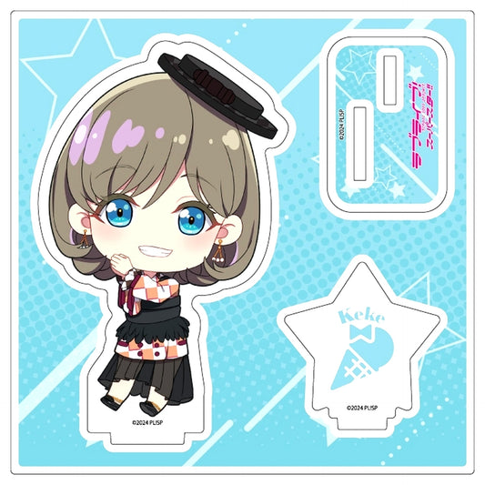 Keke Tang Love Live! Superstar!! Acrylic Stand Plate Mini Character Illustration POP UP STORE in base yard tokyo [USED]
