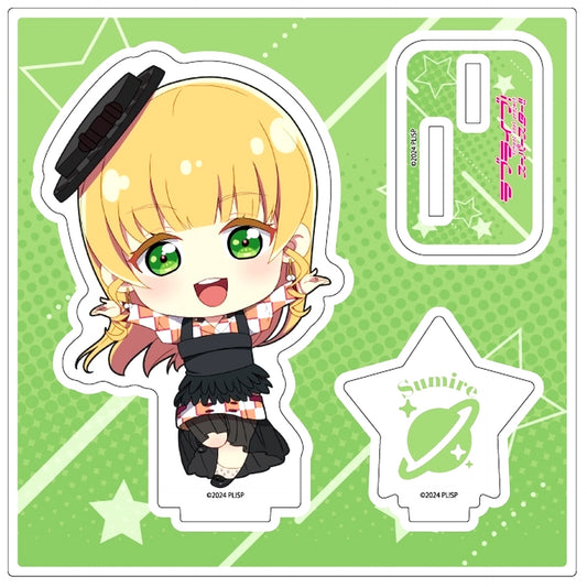 Sumire Heanna Love Live! Superstar!! Acrylic Stand Plate Mini Character Illustration POP UP STORE in base yard tokyo [USED]