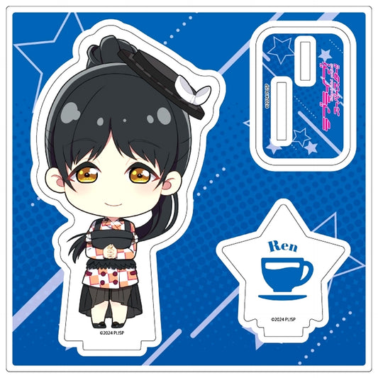 Ren Hazuki Love Live! Superstar!! Acrylic Stand Plate Mini Character Illustration POP UP STORE in base yard tokyo [USED]