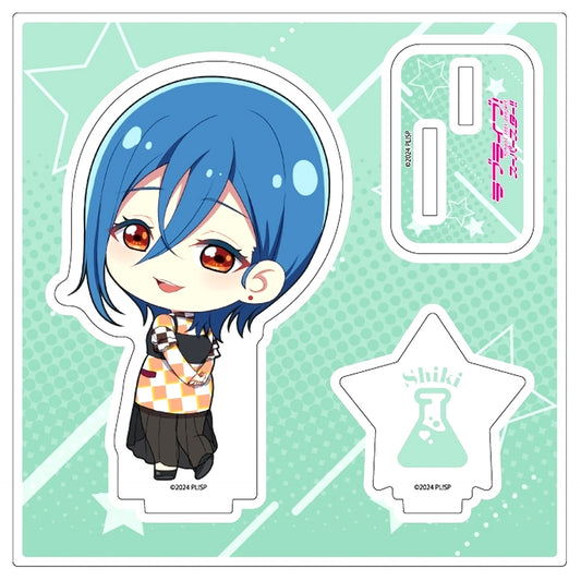 Shiki Wakana Love Live! Superstar!! Acrylic Stand Plate Mini Character Illustration POP UP STORE in base yard tokyo [USED]
