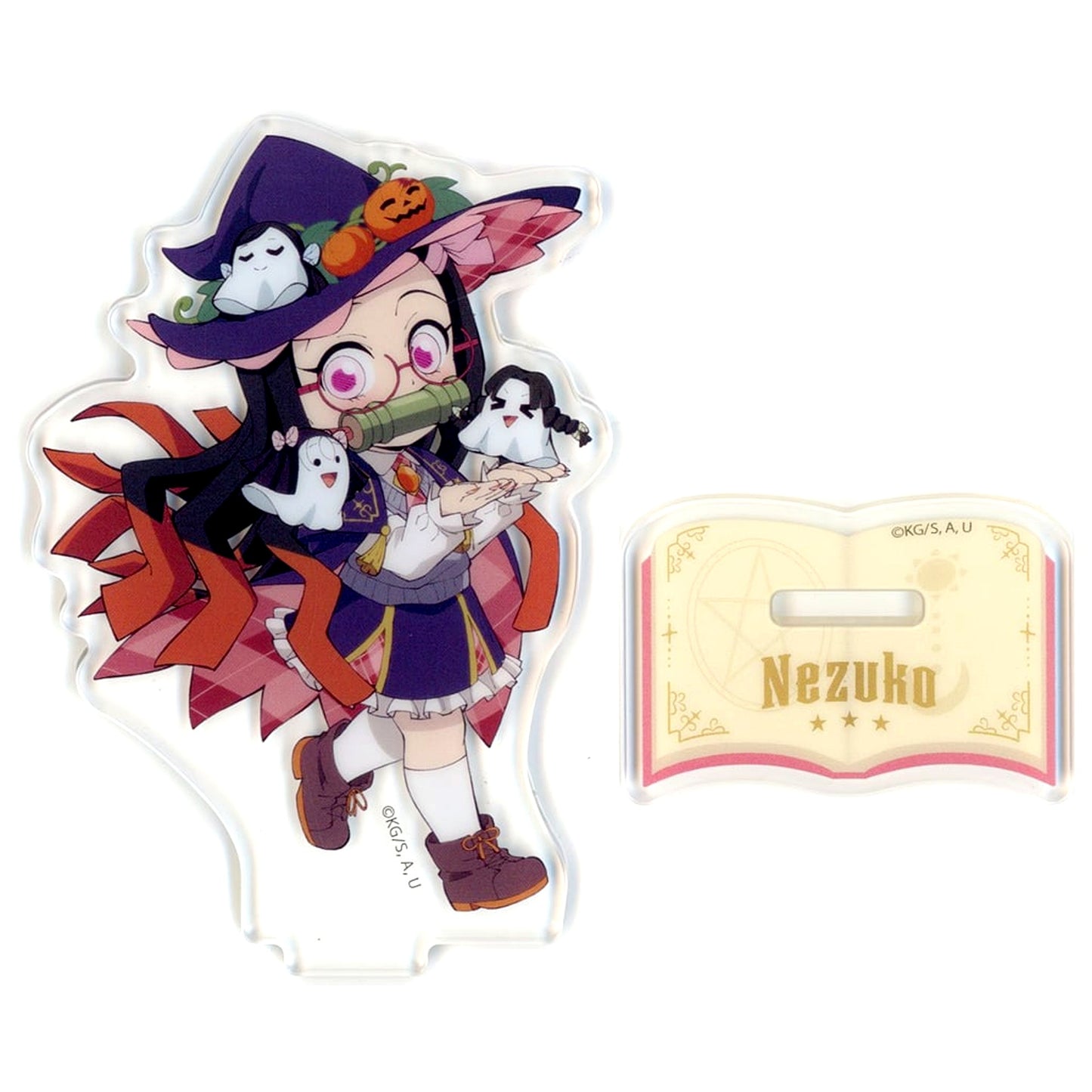 Nezuko Kamado Demon Slayer x ufotable Cafe / Machi Asobi CAFE x ufotable DINING Halloween Event 2024 Random Acrylic Stand A [USED]