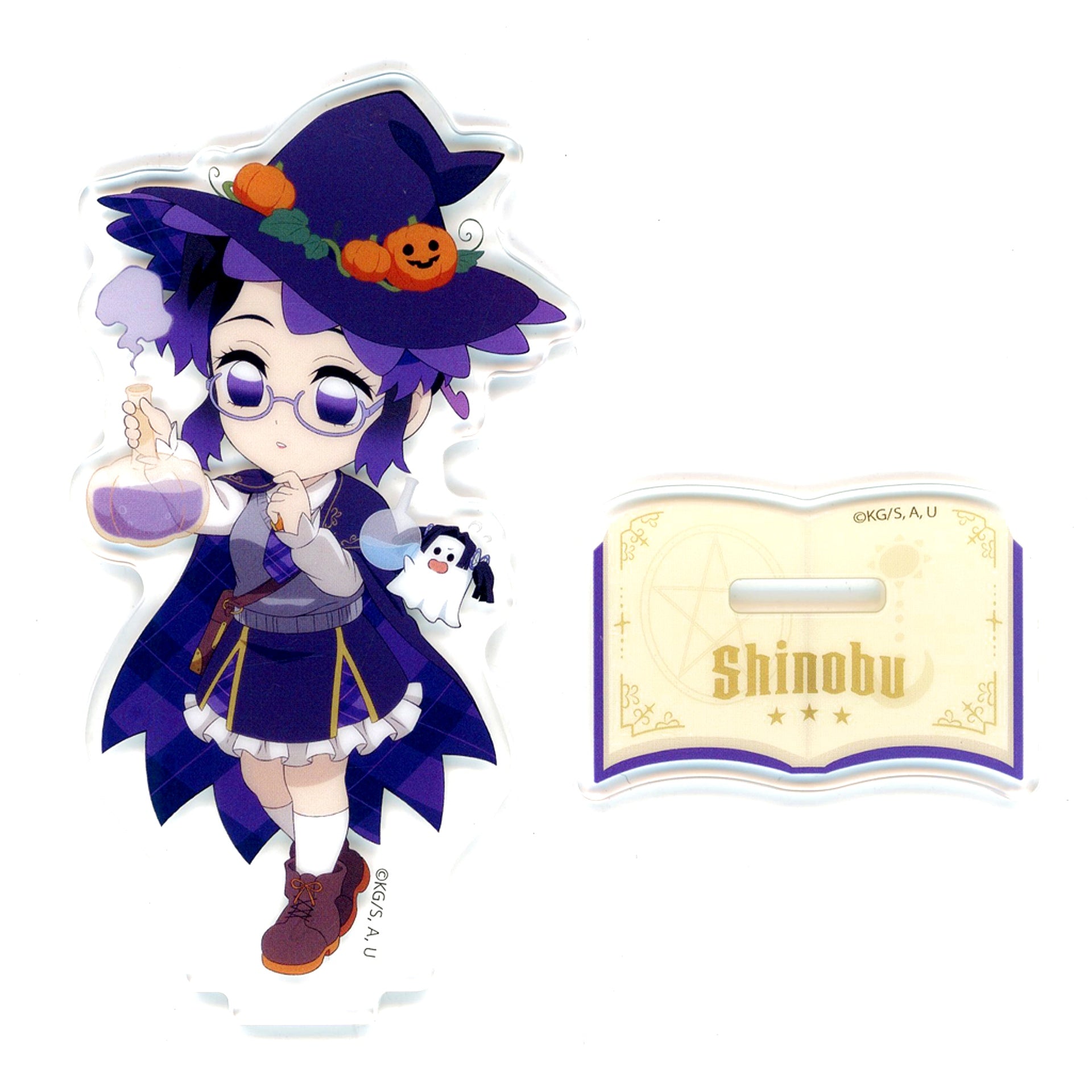 Shinobu Kocho Demon Slayer ufotable Cafe Machi Asobi CAFE ufotable DINING Halloween Event 2024 Random Acrylic Stand B [USED]