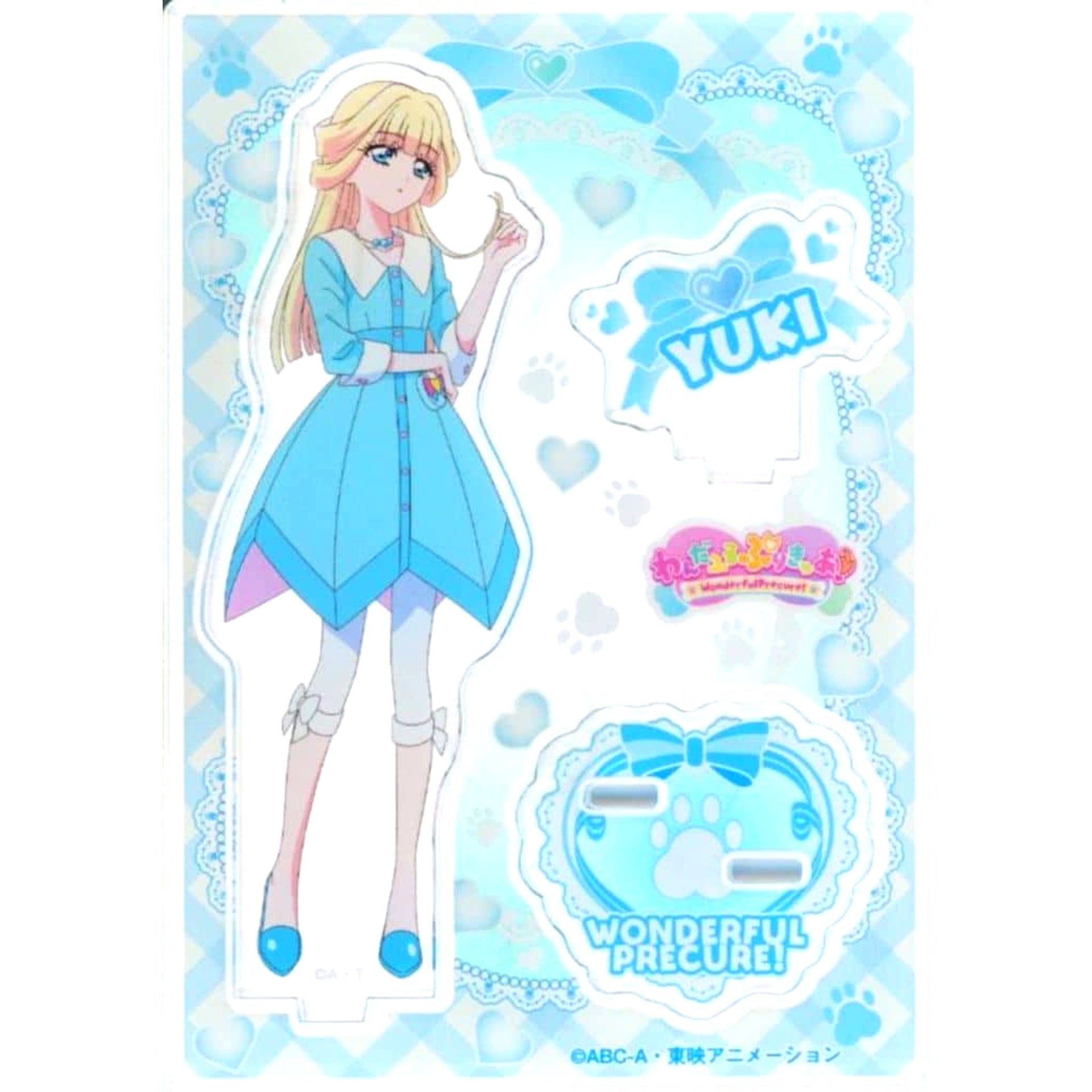 Yuki Nekoyashiki Wonderful Precure Acrylic Stand Vol. 2 Human Ver. [USED]