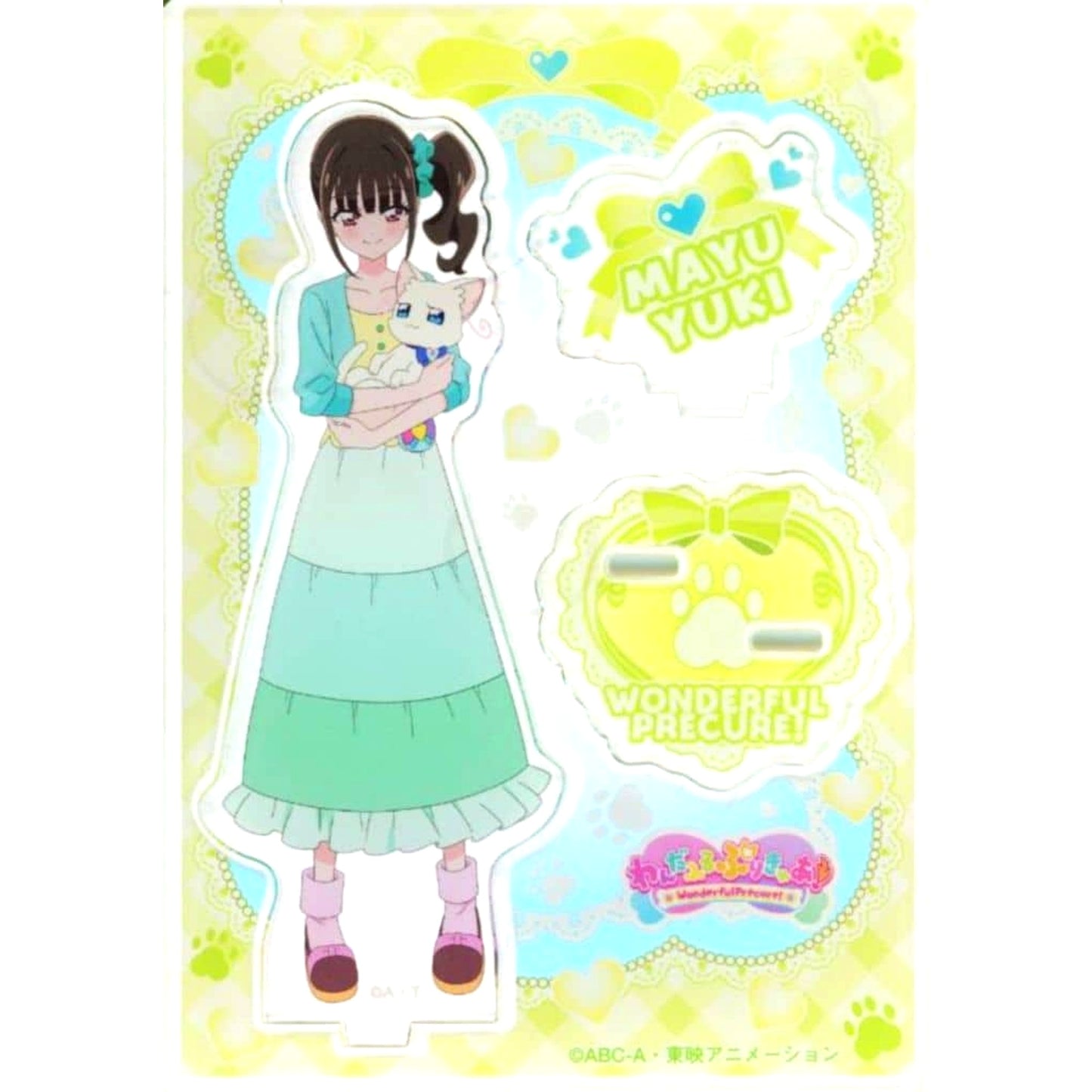 Yuki Nekoyashiki and Mayu Nekoyashiki Wonderful Precure Acrylic Stand Vol. 2 [USED]