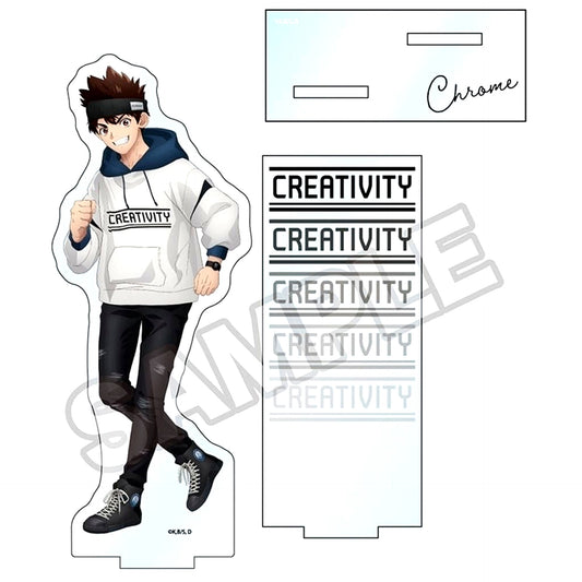 Chrome Dr. STONE Monotone Street Acrylic Stand [USED]