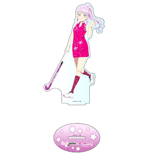 Wien Margarete Big Acrylic Stand Love Live! Superstar!! x Sakura Japan [USED]