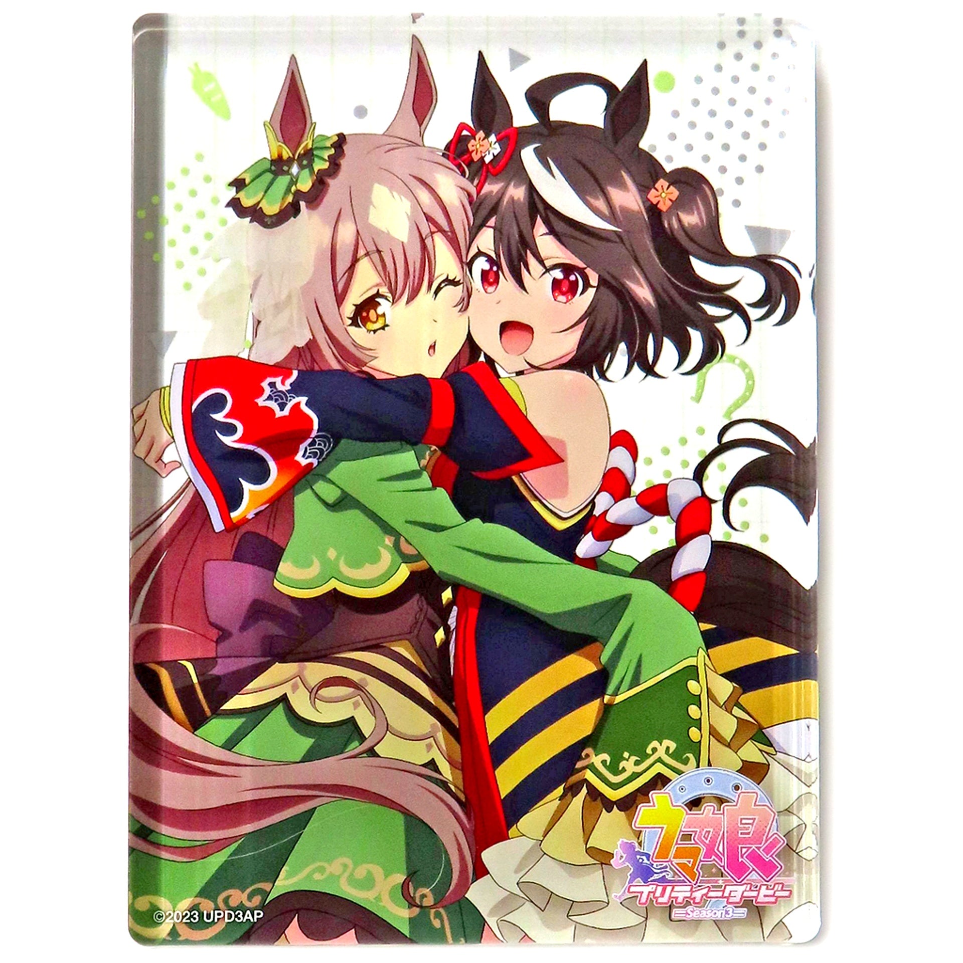 Kitasan Black & Satono Diamond Uma Musume Pretty Derby Season 3 Acrylic Block [USED]
