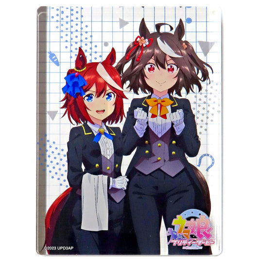 Kitasan Black & Tokai Teio Acrylic Block Umamusume: Pretty Derby Season 3 [USED]