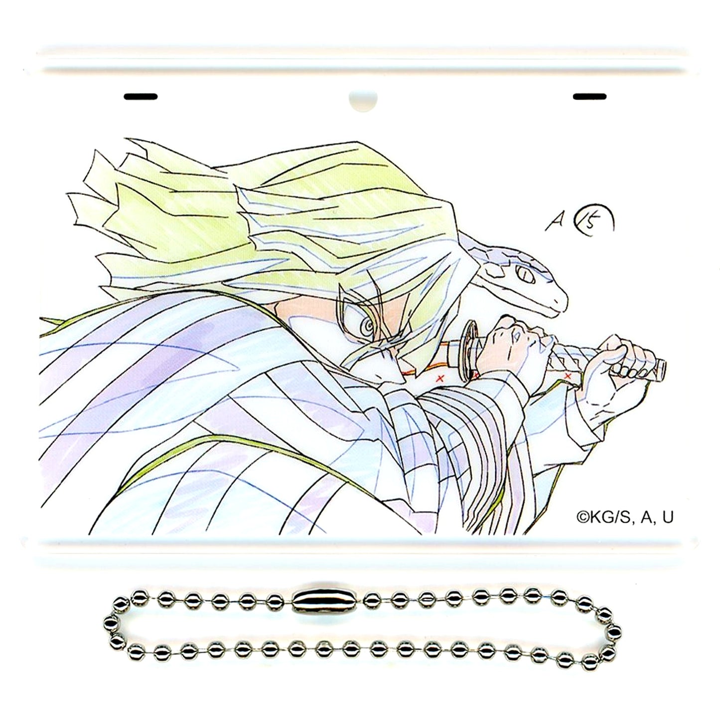 Obanai Iguro Original Art Style Acrylic Charm Demon Slayer: Kimetsu no Yaiba Hashira Training Arc x ufotable DINING 4th Term [USED]