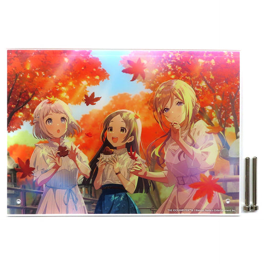 Lilja Katsuragi China Kuramoto Rinami Himesaki Opening Celebration Official Acrylic Item Gakuen iDOLM@STER Debut Live First Tour Shoshin Performance [USED]