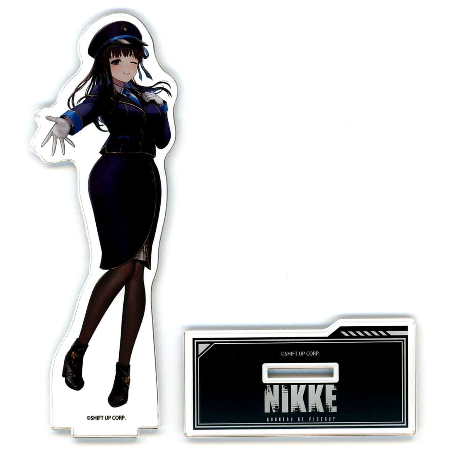 Marian Goddess of Victory: NIKKE Acrylic Stand Station Staff Outfit Ver. Newly Drawn Illustration POP UP STORE [USED]