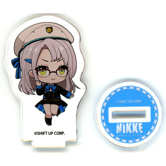 Neon Goddess of Victory: NIKKE Acrylic Petit Stand 01 Station Attendant Costume Ver. Mini Character Illustration Pop Up Store [USED]