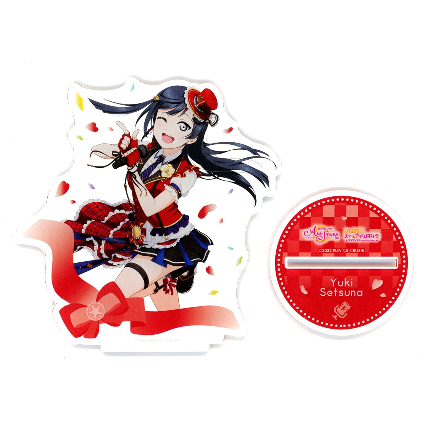 Setsuna Yuki Acrylic Stand Love Live! Nijigasaki High School Idol Club Tokimeki no Mirai Chizu Pre-order Commemoration Fair in Gamers [USED]