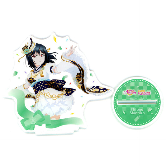 Shioriko Mifune Love Live! Nijigasaki High School Idol Club Acrylic Stand Tokimeki no Mirai Chizu Pre-order Start Commemorative Fair in Gamers [USED]