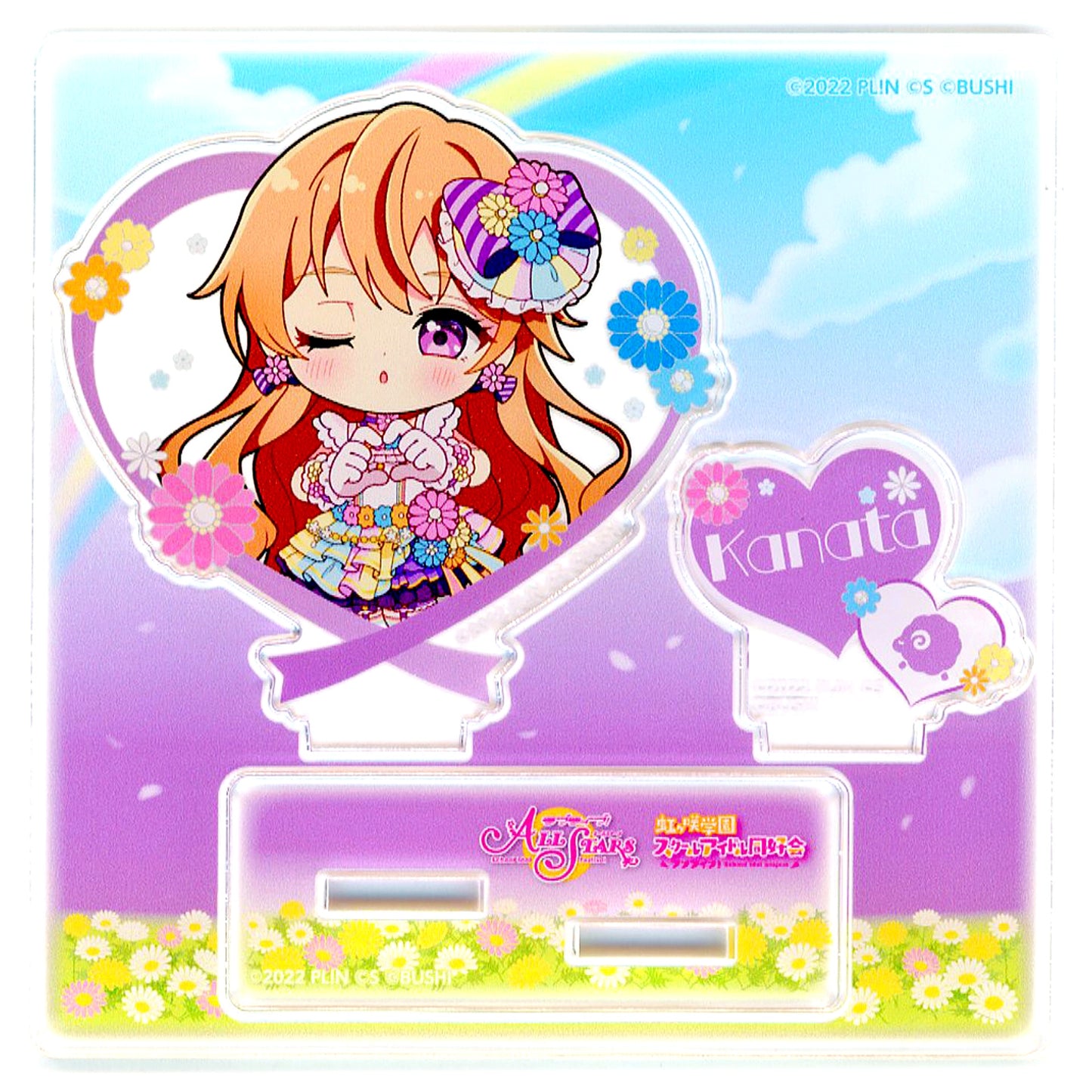 Kanata Konoe Chibi Ver. Diorama Acrylic Stand Love Live! Nijigasaki High School Idol Club Tokimeki no Mirai Chizu Pre-order Fair in Gamers [USED]
