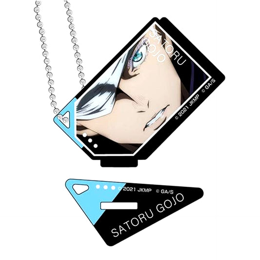 Satoru Gojo F Type Jujutsu Kaisen 0 Photo Stand Acrylic Keychain [USED]