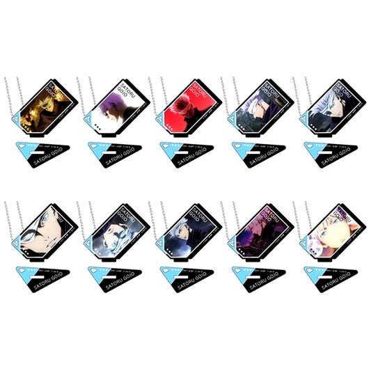 Jujutsu Kaisen 0 Photo Stand Acrylic Keychain Satoru Gojo BOX Set of 10 [USED]