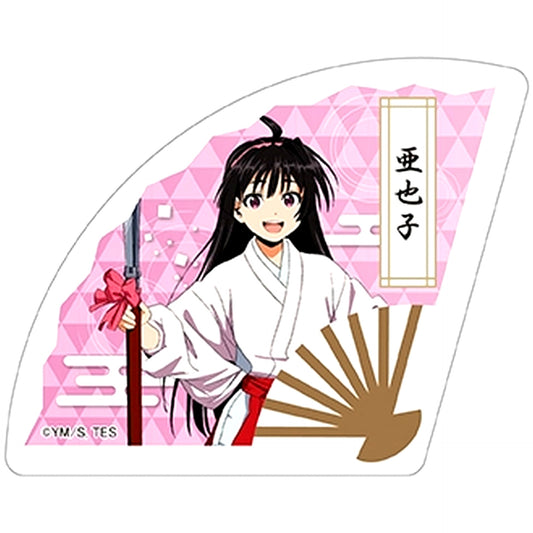 Ayako Folding Fan Shaped Acrylic Block Collection The Elusive Samurai [USED]