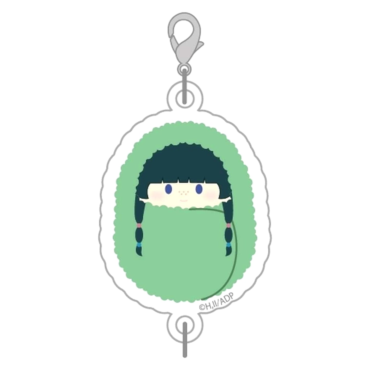 The Apothecary Diaries Maomao A Puffy Linked Mini Acrylic Keychain Acrylic Item [USED]