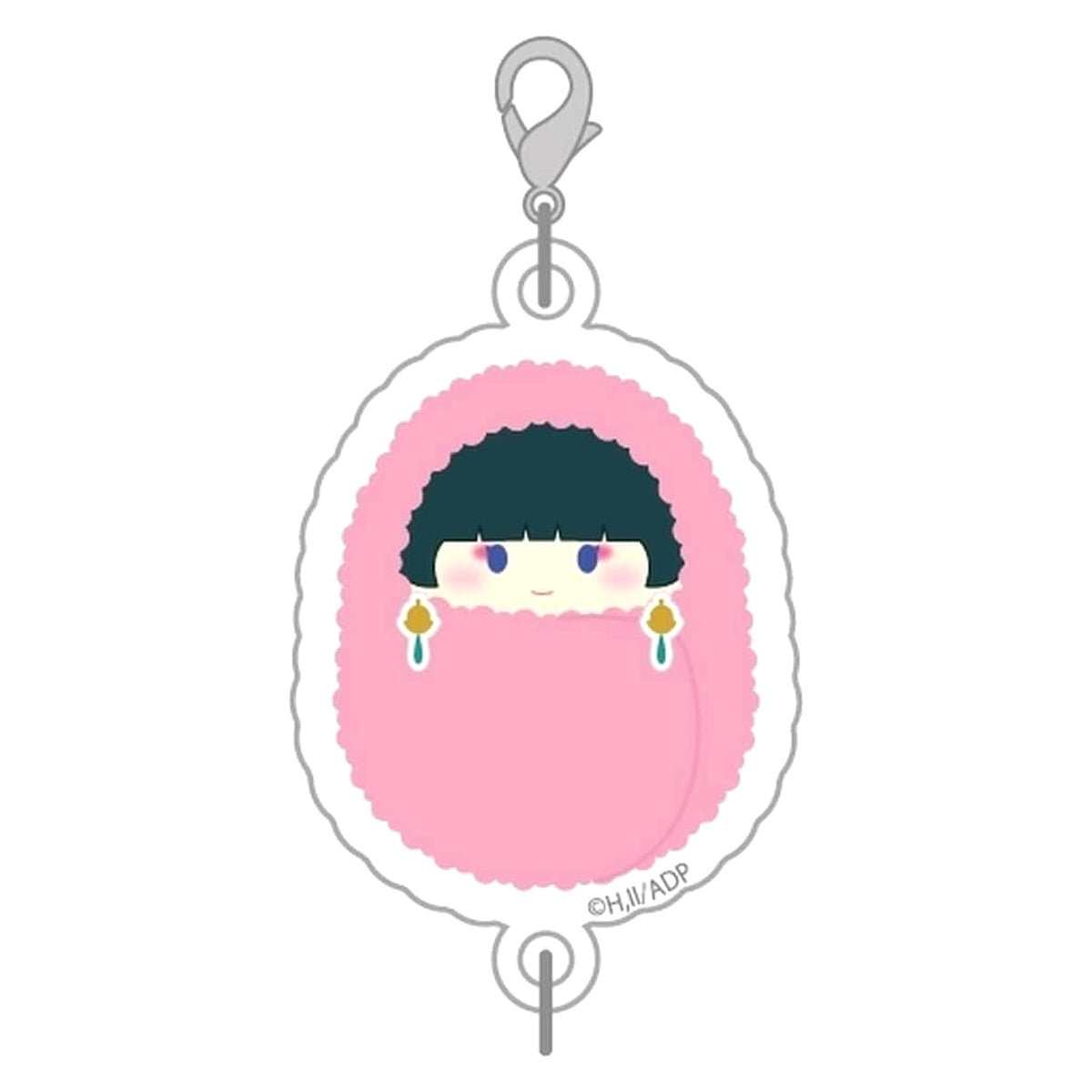 The Apothecary Diaries Maomao B Puffy Linked Mini Acrylic Keychain Acrylic Item [USED]