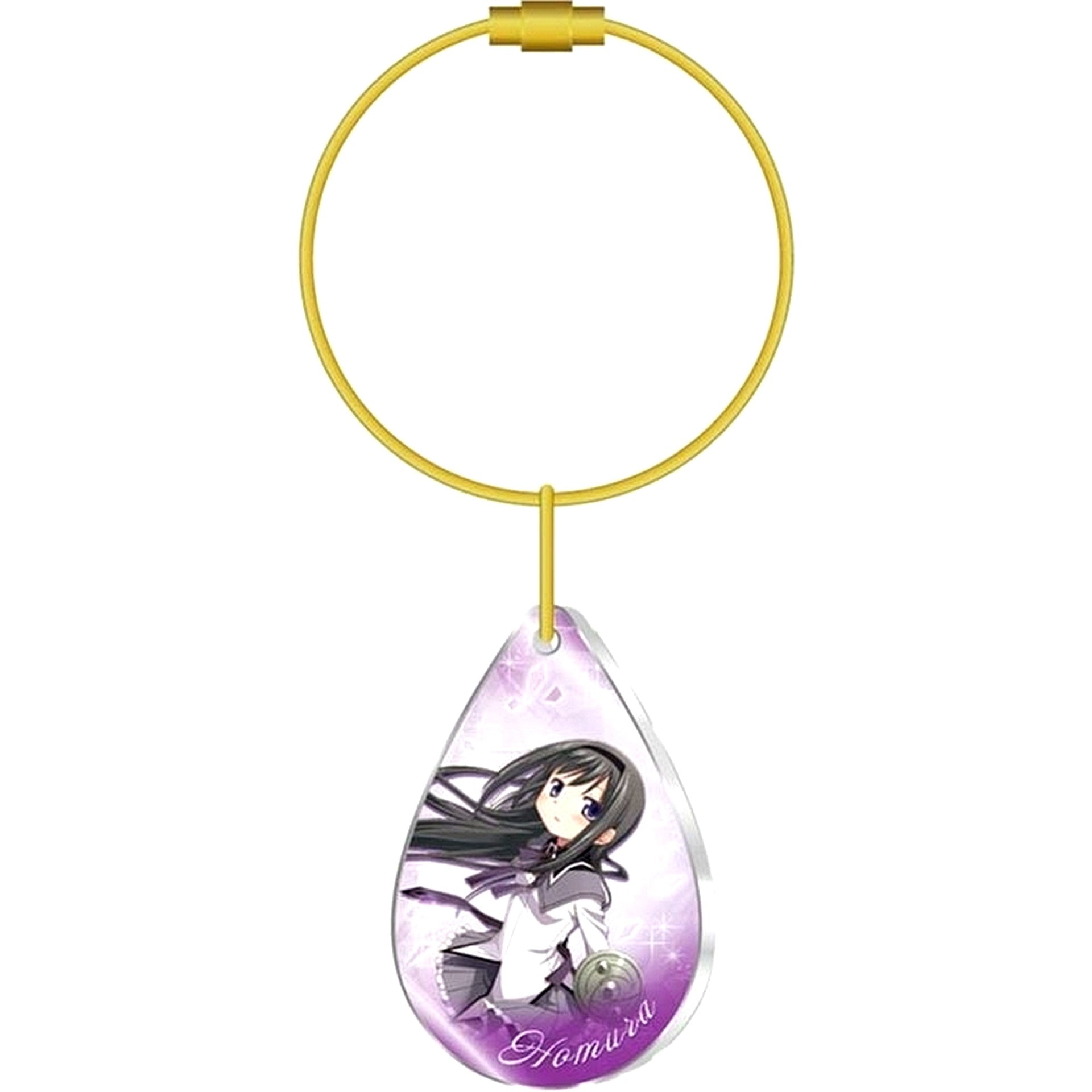 Homura Akemi Acrylic Charm Puella Magi Madoka Magica the Movie Rebellion [USED]