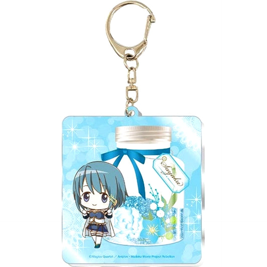 Sayaka Miki Puella Magi Madoka Magica The Movie Rebellion Glitter Acrylic Keychain [USED]