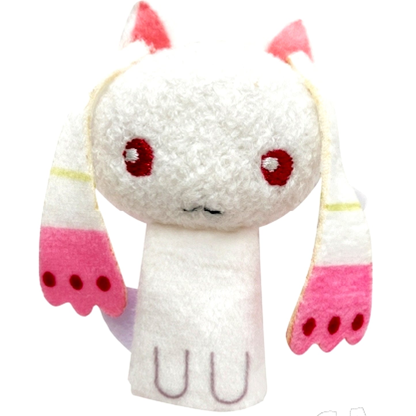 Kyubey Puella Magi Madoka Magica the Movie Rebellion Plush Mascot [USED]