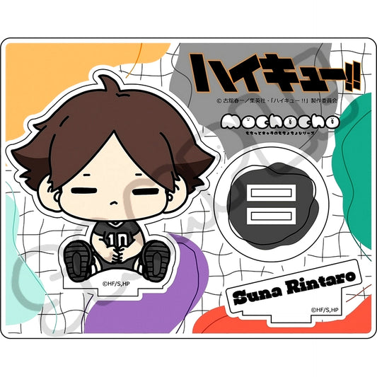 M-H. Rintaro Suna Minna mochocho-ka Daisakusen! 1st Acrylic Stand Haikyu!! [USED]