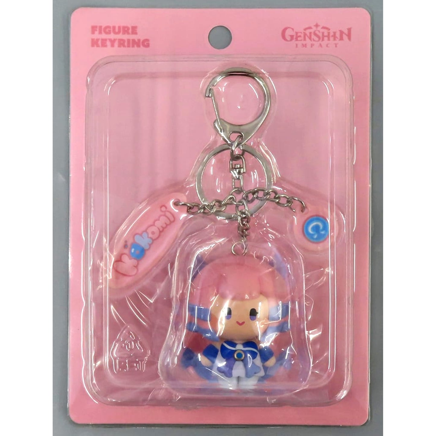 Genshin Sangonomiya Kokomi Figure Keyring Minini Pop-Up Exclusive Keychains [USED]