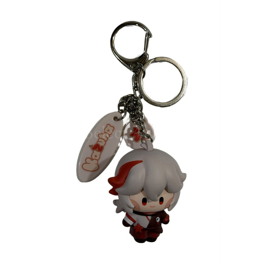 Genshin Kaedehara Kazuha Figure Keyring Minini Pop-Up Exclusive Keychains [USED]