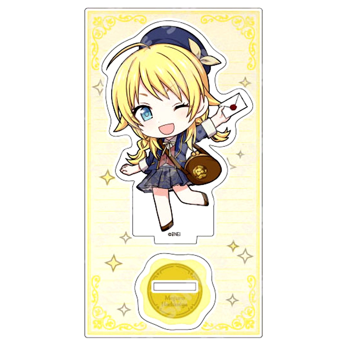 Meguru Hachimiya The Idolmaster Shiny Colors Acrylic Stand Yokohama Hakkeijima Sea Paradise Shiny Pieces [USED]