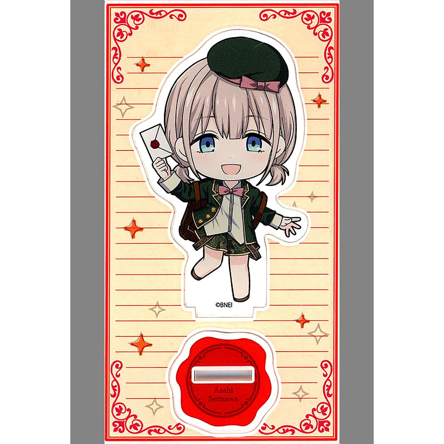 Asahi Serizawa The Idolmaster Shiny Colors x Yokohama Hakkeijima Sea Paradise Shiny Pieces Acrylic Stand [USED]