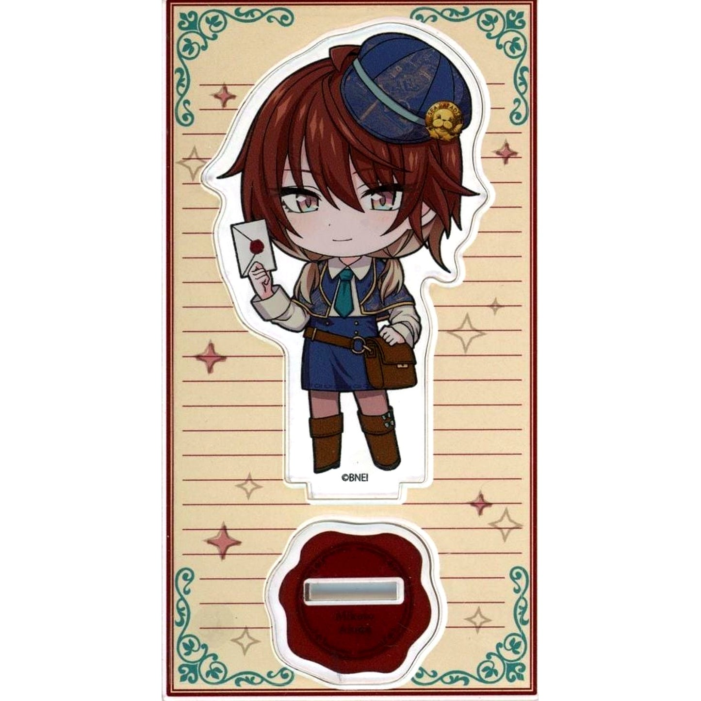 Mikoto Aketa The Idolmaster Shiny Colors Acrylic Stand Shiny Pieces Yokohama Hakkeijima Sea Paradise [USED]