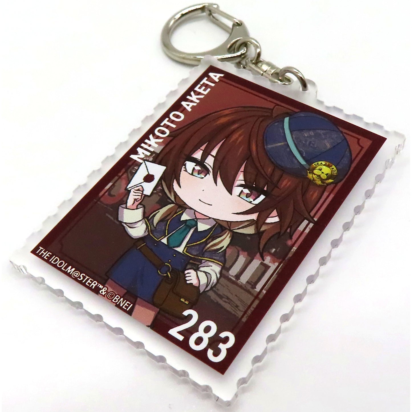 Mikoto Aketa The Idolm@ster Shiny Colors Shiny Pieces Matte Acrylic Keychain Group B Yokohama Hakkeijima Sea Paradise [USED]