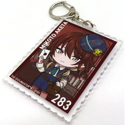 Mikoto Aketa The Idolm@ster Shiny Colors Shiny Pieces Matte Acrylic Keychain Group B Yokohama Hakkeijima Sea Paradise [USED]