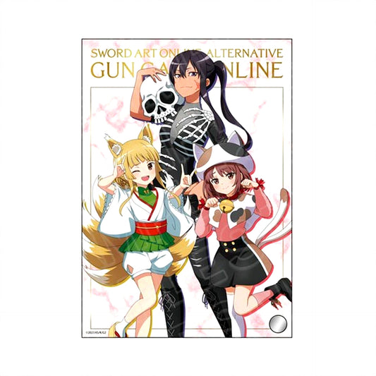 Llen & Pitohui & Fukaziroh Mini Acrylic Art Monster / Yokai Ver. Sword Art Online Official Store in Yurakucho Marui [USED]