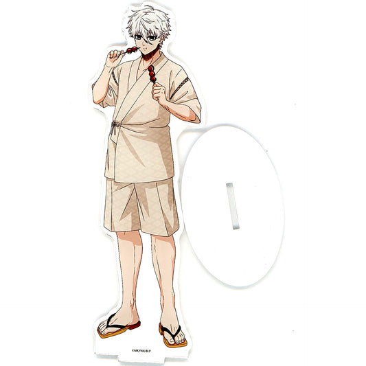 Seishiro Nagi Jinbei Ver. Illustration Acrylic Stand Blue Lock POP UP SHOP in Abeno Rakubus [USED]