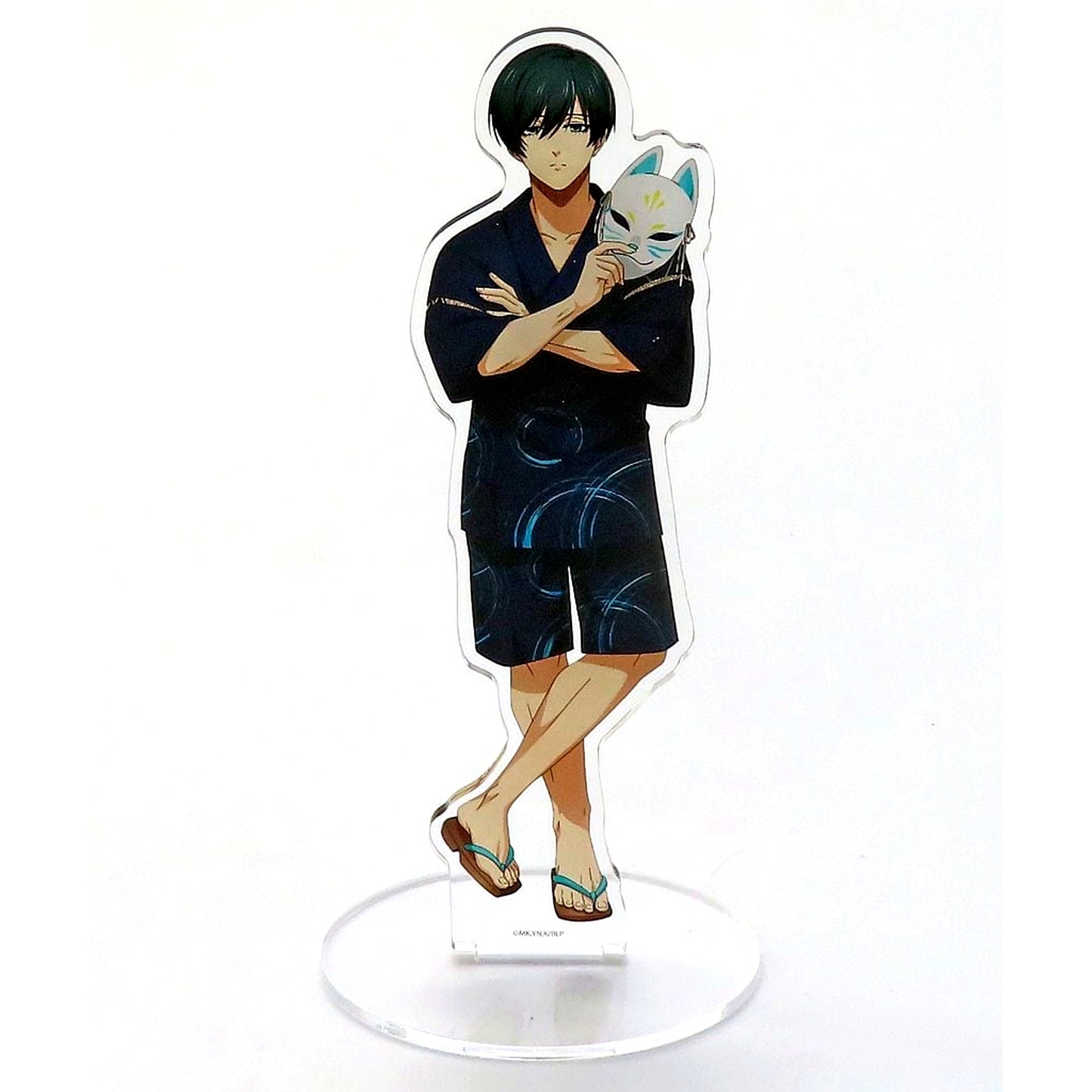 Rin Itoshi Jinbei Ver. Illustration Acrylic Stand BLUELOCK POP UP SHOP in Abeno Lucias [USED]