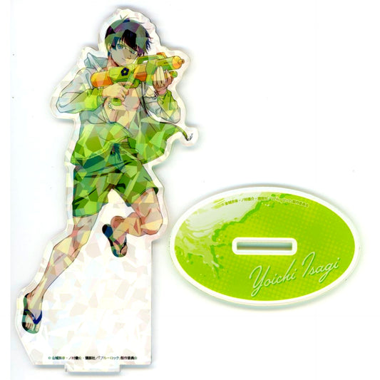 Yoichi Isagi Blue Lock eeo POP UP STORE Swimsuit Ver. Illustration Hologram Acrylic Stand [USED]