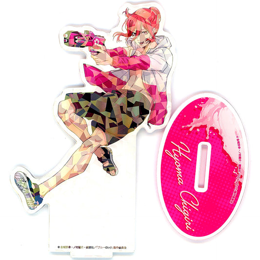 Hyoma Chigiri Swimsuit Ver. Illustration Hologram Acrylic Stand Blue Lock eeo POP UP STORE [USED]