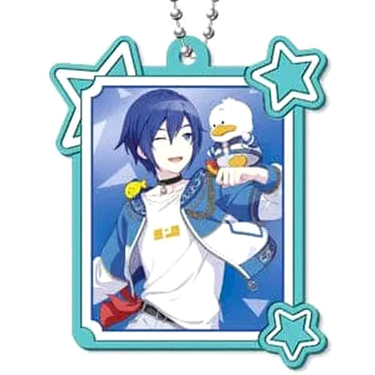 Hatsune Miku: Colorful Stage! X Sanrio Characters KAITO Ahiru no Pekkle Capsule Rubber Keychain Collection Vol.3 Keychains [USED]