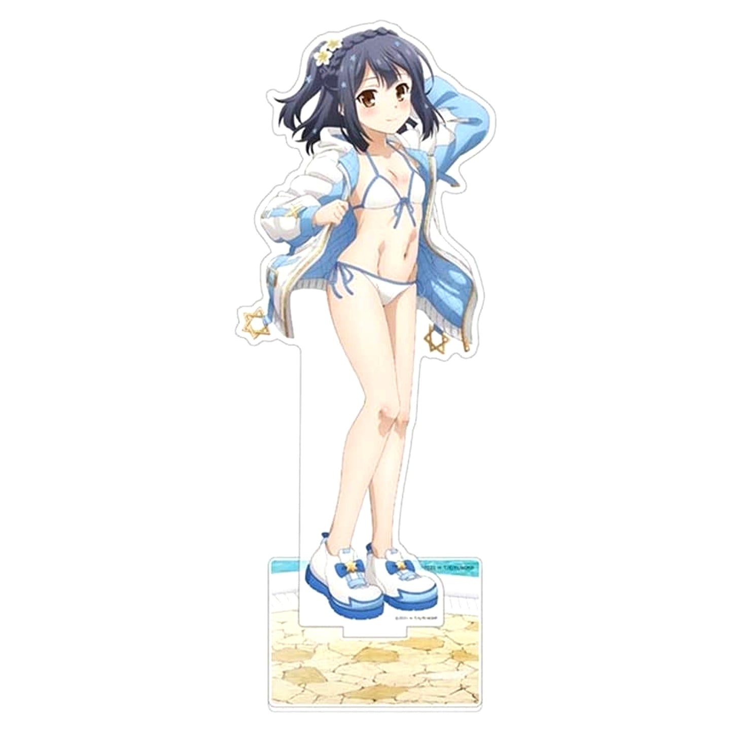 Miyu Edelfelt Summer Fate/kaleid liner Prisma Illya Theatrical Film Licht The Nameless Girl Newly Drawn Extra Large Acrylic Stand [USED]