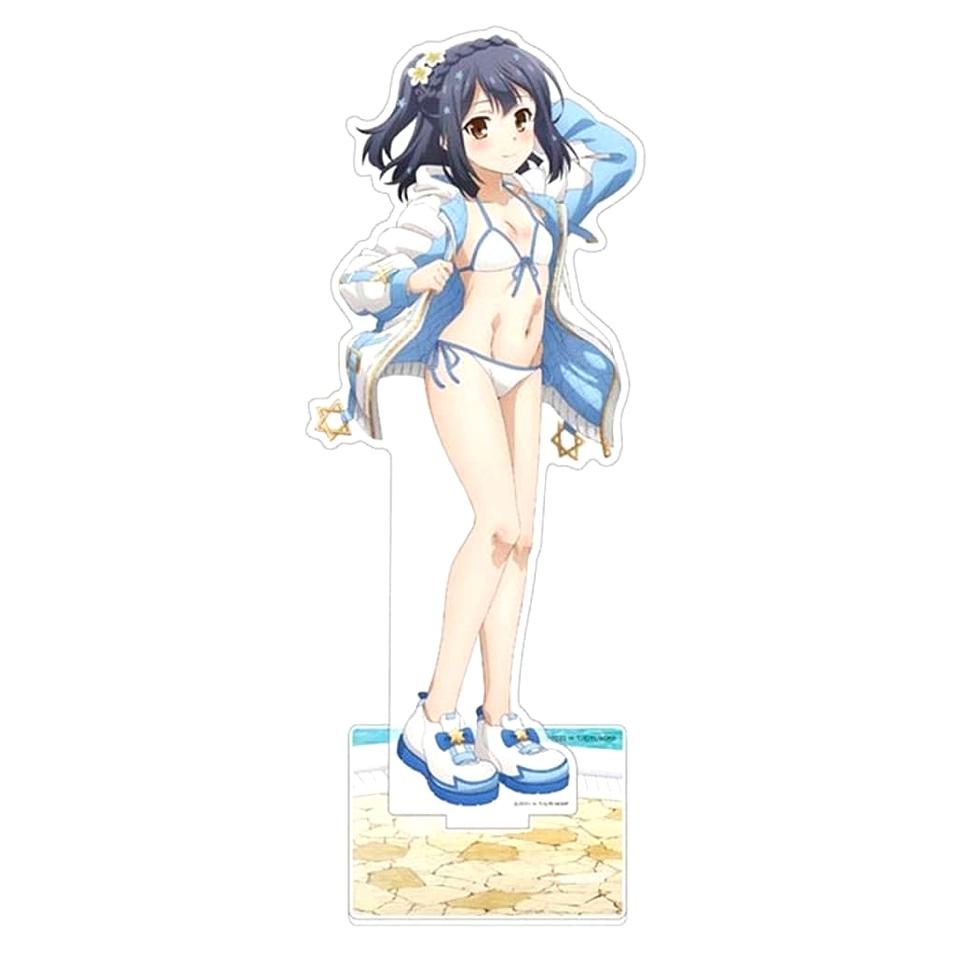Miyu Edelfelt Summer Fate/kaleid liner Prisma Illya Theatrical Film Licht The Nameless Girl Newly Drawn Extra Large Acrylic Stand [USED]