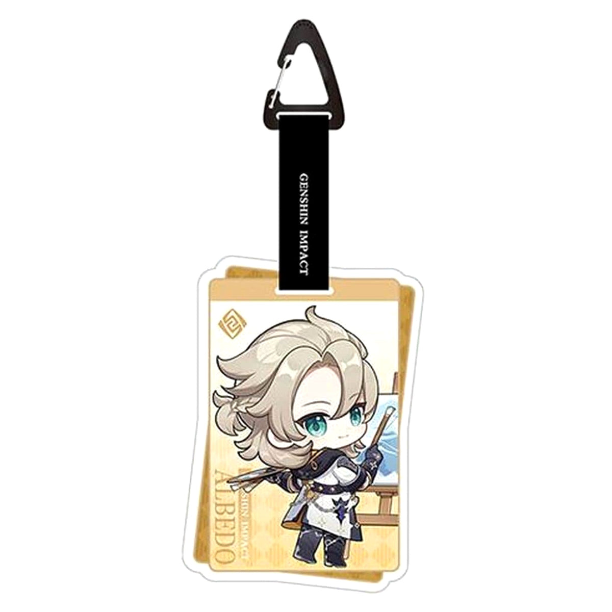 Genshin Albedo Teyvat Nature Exploration Journey Series Chibi Acrylic Strap Acrylic Item [USED]