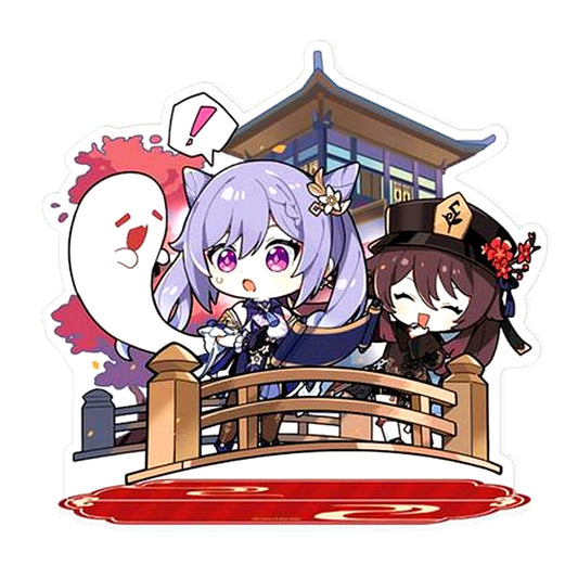 January 4th The Exquisite Night Chimes Deformed Character Acrylic Stand Genshin Impact [USED]